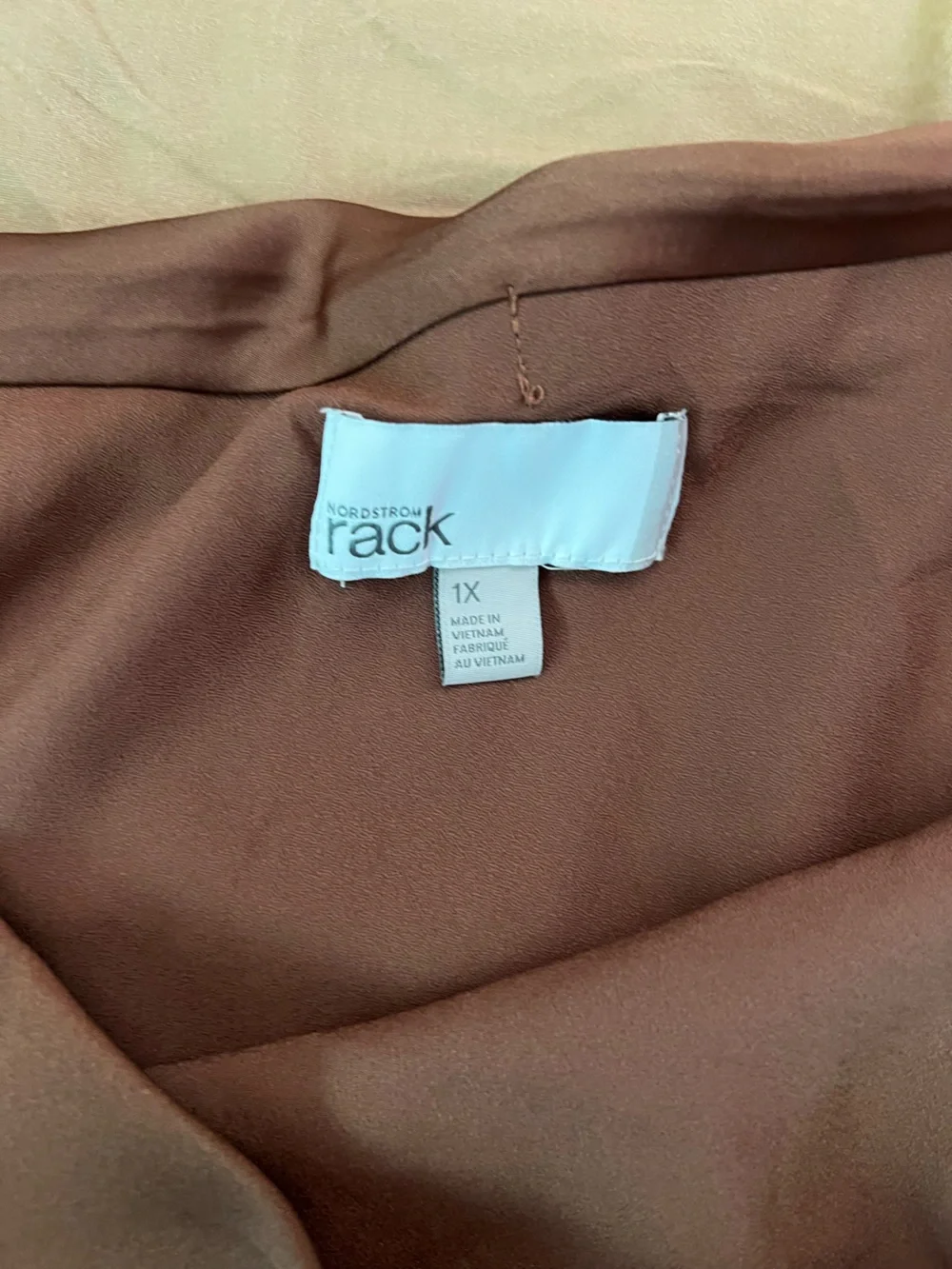 Classic Brown Midi A-Line Skirt